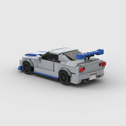 Fast and Furious Nissan Skyline R34 GTR Speed Champions