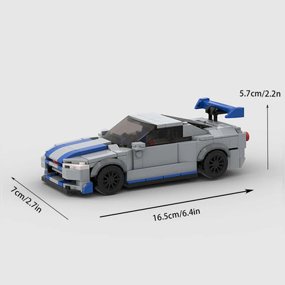 Fast and Furious Nissan Skyline R34 GTR Speed Champions